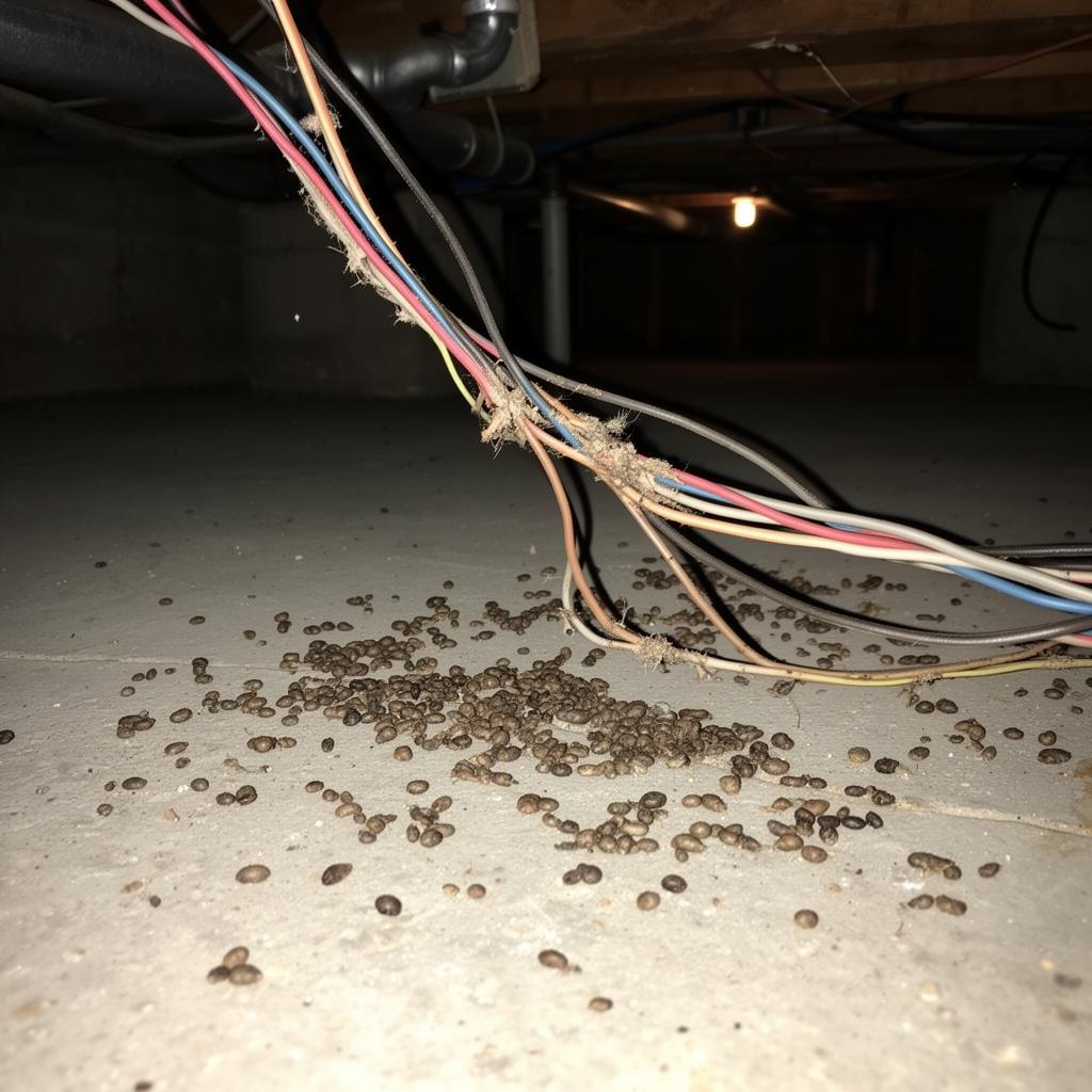 Проблема: следы грызунов